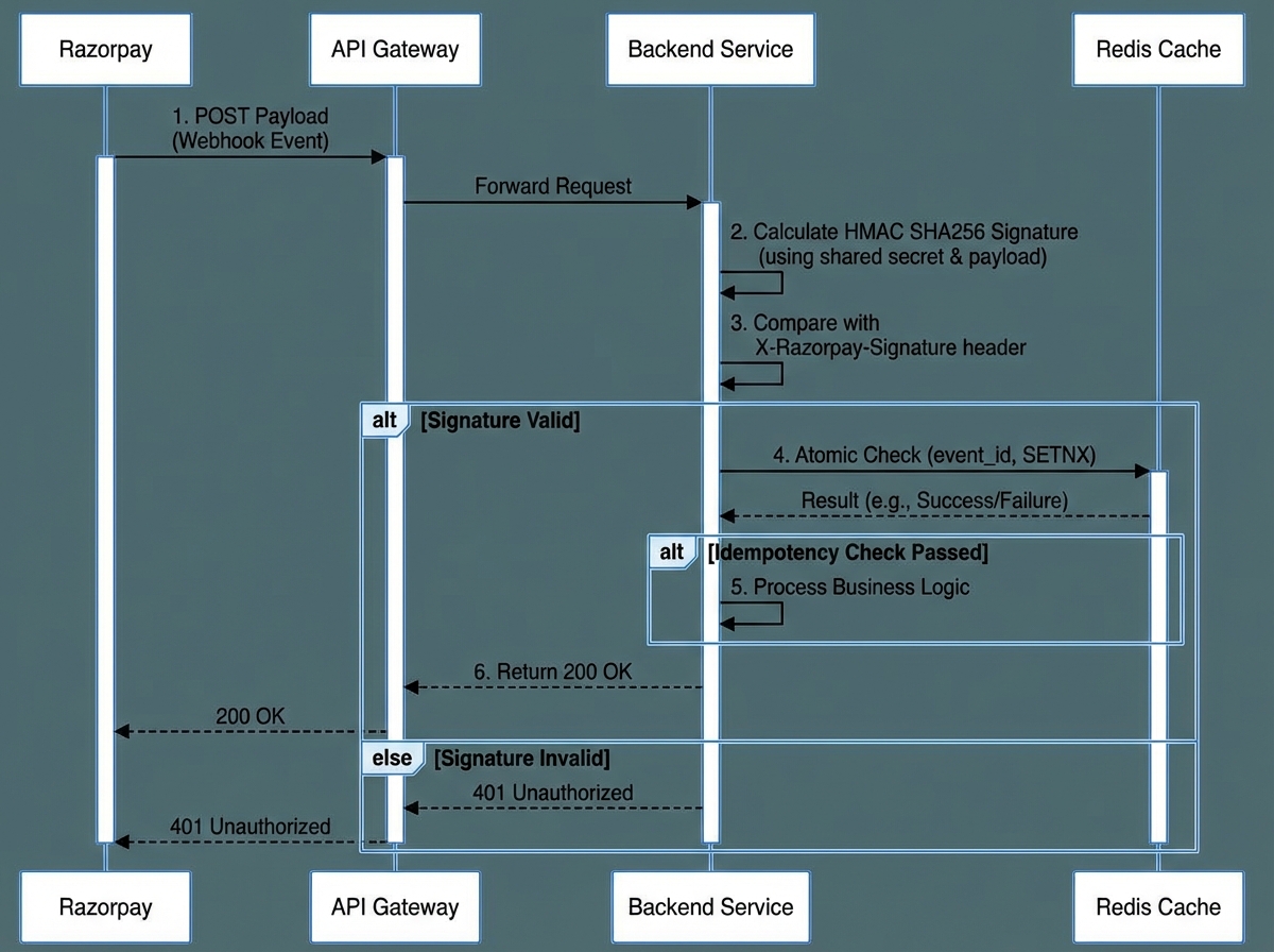 Webhook Architecture Diagram