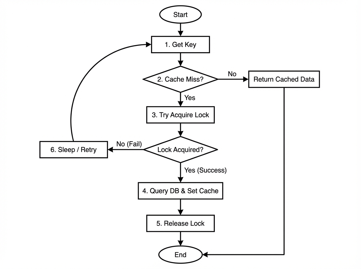 Code Flow Diagram for Thundering Herd