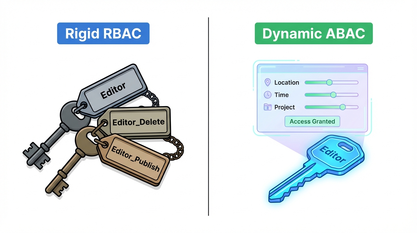 RBAC vs ABAC Comparison