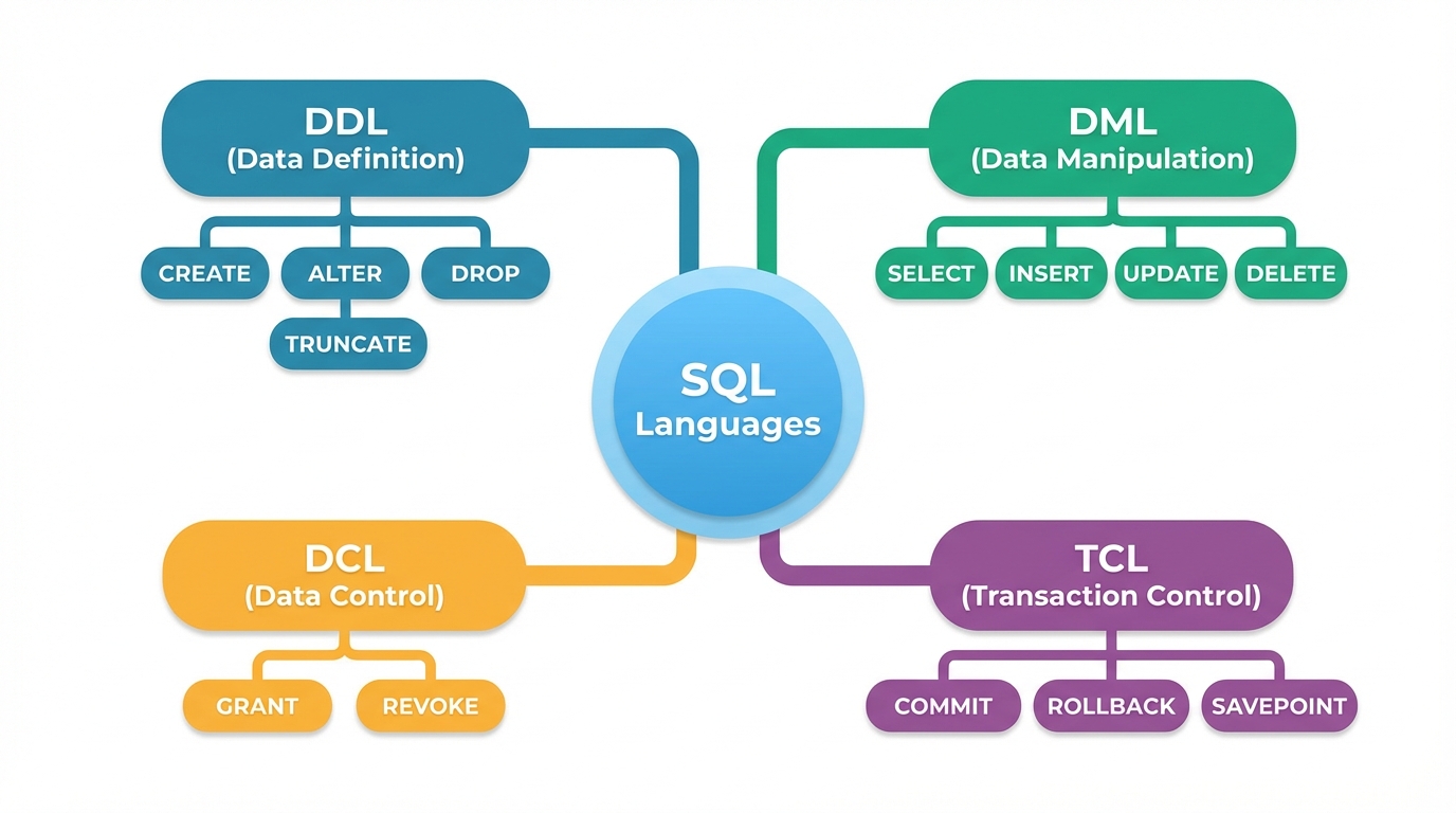 SQL Basics Comparison Chart